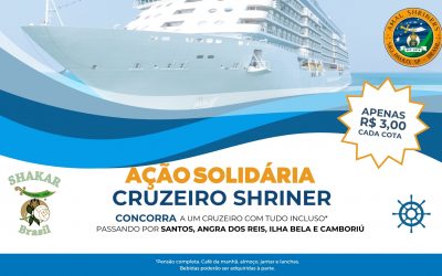 Ação Solidária – Rifa Cruzeiro Shriner